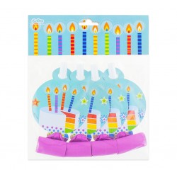 God Fluiere Din Hartie Party Cu Medalion Colourful Party 4/set Pf-gpmkb