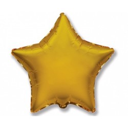 God Balon Folie Aluminiu Star, 23cm, Golden 302500o