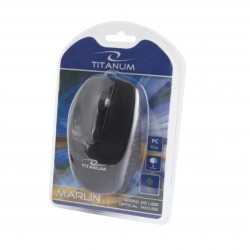 Tec Mouse Optic Titanum Marlin  Tm110k, Usb, 3d