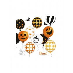 God Servetele 33*33cm 20/set Scary Haloween Balloons Sd_og_037601