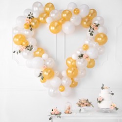 Pd Baloane Strong Balloons 27cm, Metallic Pure White, 50/set Sb12m-008-50
