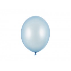 Pd Baloane Strong Balloons 27cm, Metallic Baby Blue, 50/set Sb12m-011-50