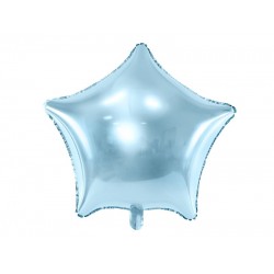 Pd Balon Folie Aluminiu Star, 48cm, Sky-blue Fb3m-011