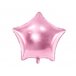 Pd Balon Folie Aluminiu Star, 48cm, Light Pink Fb3m-081j