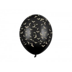 Pd Baloane Balloons 30cm, Bats, Pastel Black 6/set Sb14p-292-010-6