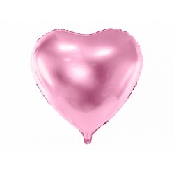 Pd Balon Folie Aluminiu Heart, 61cm, Light Pink Fb23m-081j