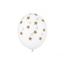 Pd Baloane Strong Balloons 30cm Star Cristal Clear 6/set Sb14c-257-099g-6