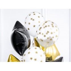 Pd Baloane Strong Balloons 30cm Star Cristal Clear 6/set Sb14c-257-099g-6