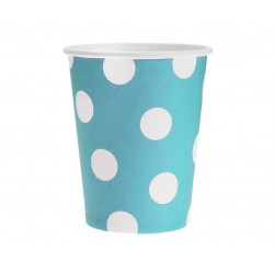 God Pahare Carton Polka Dots, Blue, 270ml, 6/set Pf-kgbl