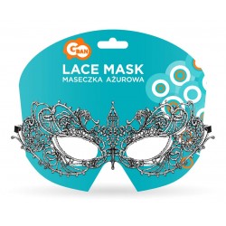 God Masca Lace Mask, Silver Magic 7.5 X 20cm Masm-yh
