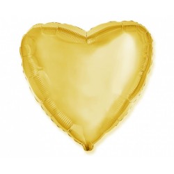 God Balon Folie Aluminiu Heart, 23cm, Gold 202500o