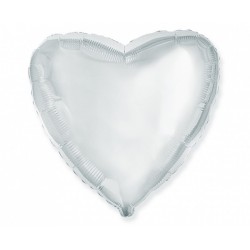 God Balon Folie Aluminiu Heart, 23cm, Silver 202500p