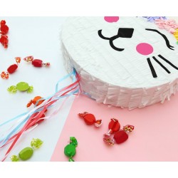 God Pinata Party Cat With Flowers 33*35*7.5cm Wm-pkkw