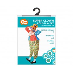 God Costum Pt Adulti Super Clown 150cm Marimea -m Sl-sclm