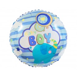 God Balon Folie Aluminiu Baby Boy, 46cm, Blue Fg-obby