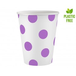 God Pahare Carton Polka Dots, Lavanda, 250ml 6/set Pw-kpgl