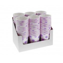 God Pahare Carton Polka Dots, Lavanda, 250ml 6/set Pw-kpgl