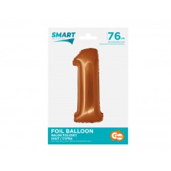 God Balon Folie Aluminiu Smart 1 Cupru 76cm Ch-smd1