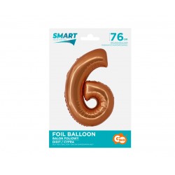 God Balon Folie Aluminiu Smart 6 Cupru 76cm Ch-smd6