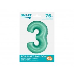 God Balon Folie Aluminiu Smart 3 Mat Mint 76cm Ch-smt3