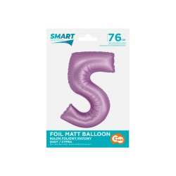 God Balon Folie Aluminiu Smart 5 Mat Lavender 76cm Ch-slw5