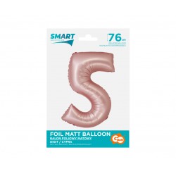 God Balon Folie Aluminiu Smart 5 Mat Light Pink 76cm Ch-sjr5
