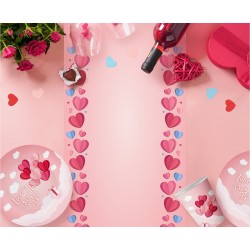 God Farfurii Carton Love Is In The Air, Pink, 18cm 6/set Pg-tlr6
