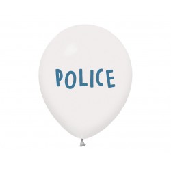 God Baloane Latex Police Balloons, 30cm 5/set Gz-pol5