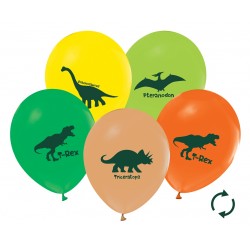 God Baloane Balloons Dinosaurs, 30cm, 5/set Gz-din5