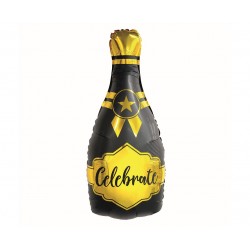 God Balon Folie Aluminiu B&c Champagne - Celebrate, 35x76cm Pf-bfce