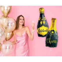 God Balon Folie Aluminiu B&c Champagne - Celebrate, 35x76cm Pf-bfce