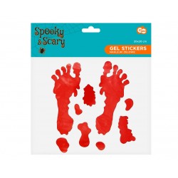 God Sticker Cu Gel Bloody Feet 20*20cm Pf-nzzs