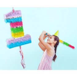 God Pinata Party Cifra 1 50*35*7.5cm Pastel Wm-pcp1