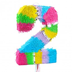 God Pinata Party Cifra 2 50*35*7.5cm Pastel Wm-pcp2