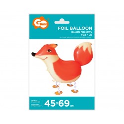 God Balon Folie Aluminiu Fox, 45*69cm, Walking Balloon Bf-hlic