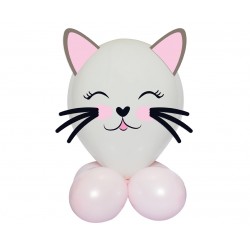 God Set Balon Smart Cute Animals - Cat, 13-30cm, 7pcs Gz-uzko