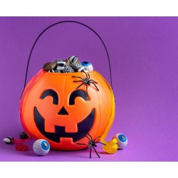 God Galetusa Dovleac Pentru Bomboane Haloween 16*14cm Yh-wdus