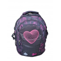 Ma Rucsac Scolar St.right 4 Compartimente Virtual Heart Bp-01 666445