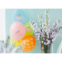 Pd Baloane Balloons 30 Cm, Egg Hunt, Mix 7/set Sb14p-325-000-7