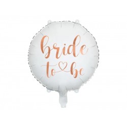Pd Balon Folie Aluminiu Bride To Be, 45cm, White Fb139