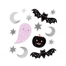 Pd Sticker Decor Wall Stickers Halloween, 4/set Nns3