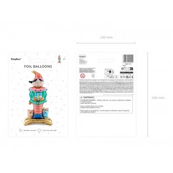 Pd Balon Folie De Aluminiu Elf, 46x88 Cm, Mix Fb161
