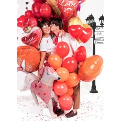 Pd Balon Folie Aluminiu Love, 54x66, Mix Fb175