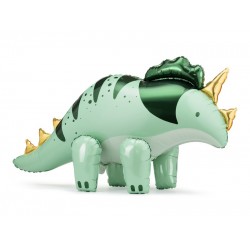 Pd Balon Folie Aluminiu Triceratops, 101x60.5cm, Green Fb186