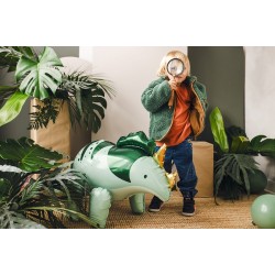 Pd Balon Folie Aluminiu Triceratops, 101x60.5cm, Green Fb186