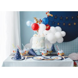 Pd Decoratiuni Pentru Tort Balloon Cake Topper Plane, Mix, 29cm Kbt1