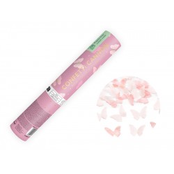 Pd Confetti Cannon Pink Butterfly, Tube Shooter, 20cm Tukbt20-081