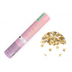 Pd Confetti Cannon Golden Stars, 20cm Tuksu20-019