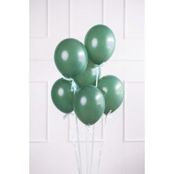 Pd Baloane Strong Balloons 27cm, Pastel Bottle Green 10/set Sb12p-012b-10