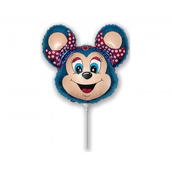 God Balon Folie Aluminiu Babsy Mouse, 36cm, Blue 902585a